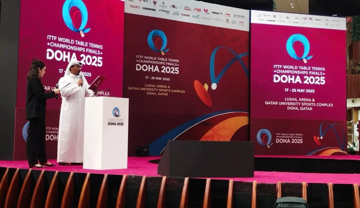 اللجنة المنظمة تواصل الاستعداد لاستضافة بطولة العالم لكرة الطاولة "الدوحة 2025"