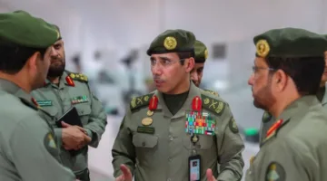اللواء المربع يتفقد تقدم العمل في جوازات منفذ الوديعة