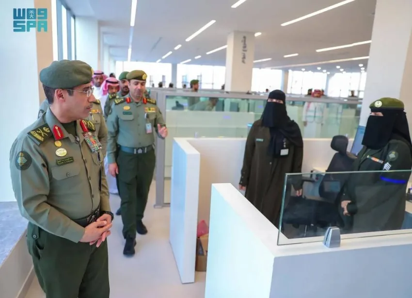 اللواء المربع يزور جوازات البطحاء الحدودية اللواء المربع يزور جوازات البطحاء الحدودية