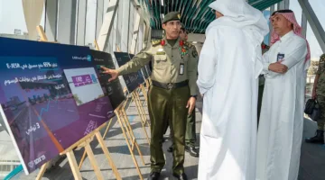 اللواء المربع يقوم بزيارة تفقدية لجوازات جسر الملك فهد