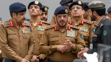 اللواء حمود الفرج يطلع على أنشطة الدفاع المدني في المدينة المنورة