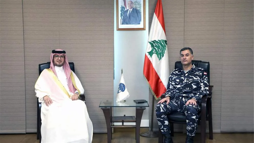 اللواء عبدالله إستقبل سفير السعوديّة في لبنان وليد بخاري