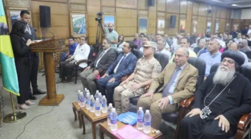اللواء كدواني يشارك في المؤتمر العلمي الخامس: المنيا، شاهد حي على حضارة مصر – صور