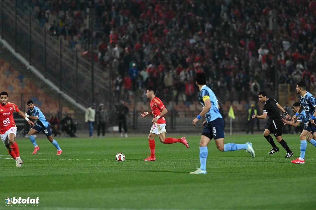 المباريات المتبقية لـ الأهلي وبيراميدز في الدوري المصري 2024-2025