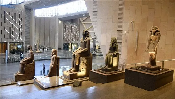 أسطورة فرعونية تصل إلى المتحف المصري الكبير (فيديو) أسطورة فرعونية تصل إلى المتحف المصري الكبير (فيديو)
