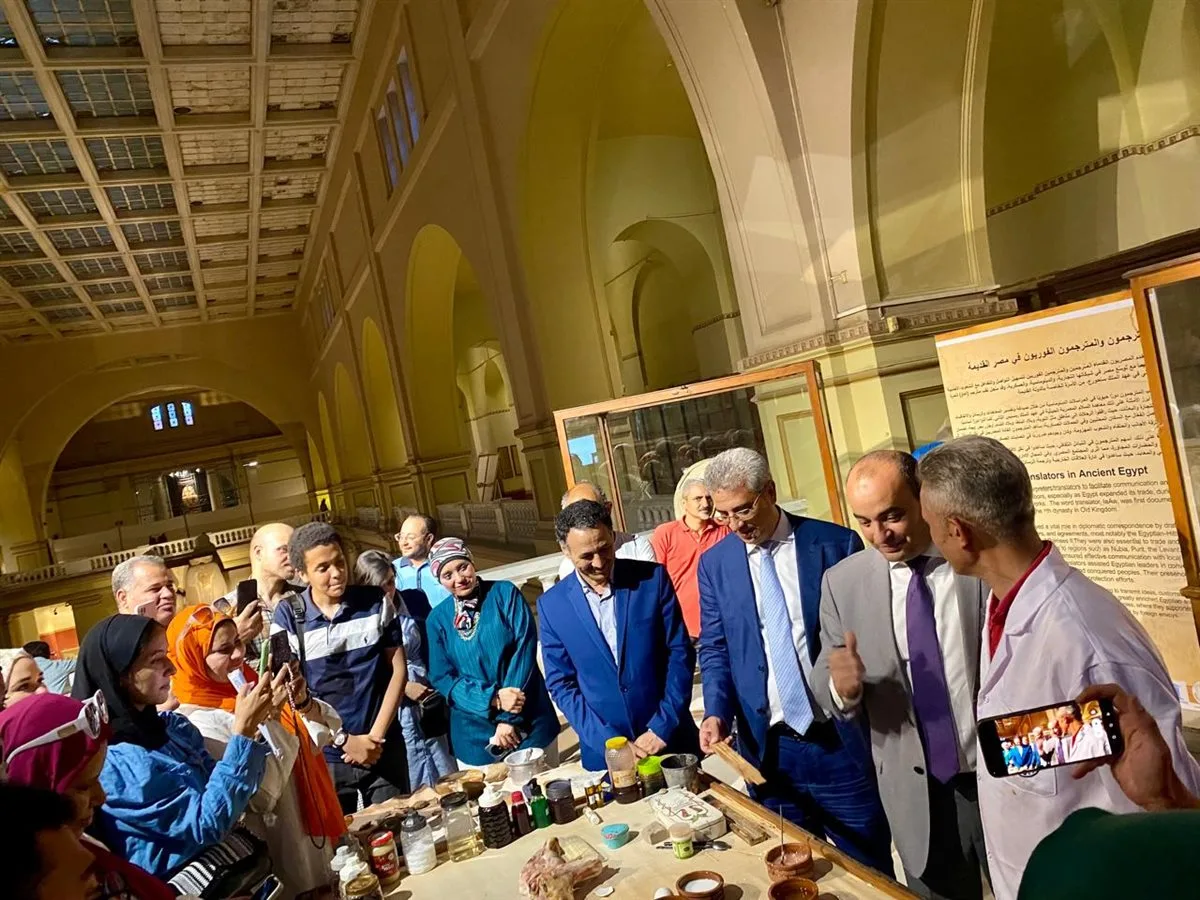 المتحف المصري بالتحرير يستضيف حدثًا علميًا فريدًا حول تقدم الذكاء الاصطناعي المتحف المصري بالتحرير يستضيف حدثًا علميًا فريدًا حول تقدم الذكاء الاصطناعي