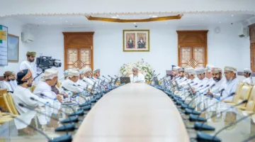 المجلس البلدي في شمال الباطنة يناقش مجموعة من القضايا التنموية بالمحافظة.