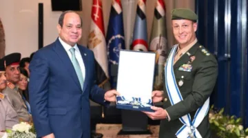 المجلس الدولي للرياضة العسكرية للفروسية يمنح الرئيس عبد الفتاح السيسي وسام الاستحقاق والعضوية الفخرية