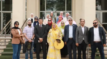 المجلس العربي لسيدات الأعمال ينسق جولة في مركز الأزهر العالمي للفتوى الإلكترونية
