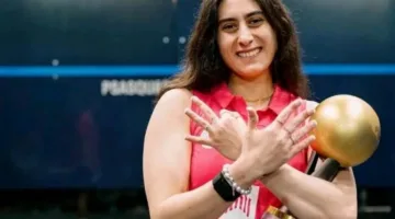 المجلس القومي للمرأة يهنئ نور الشربيني بفوزها في بطولة العالم للإسكواش