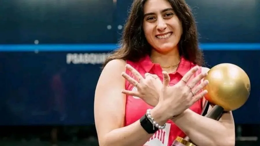 المجلس القومي للمرأة يهنئ نور الشربيني بفوزها في بطولة العالم للإسكواش المجلس القومي للمرأة يهنئ نور الشربيني بفوزها في بطولة العالم للإسكواش