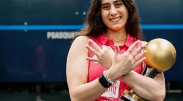 المجلس القومي للمرأة يهنئ نور الشربيني على تحقيقها بطولة العالم في الاسكواش