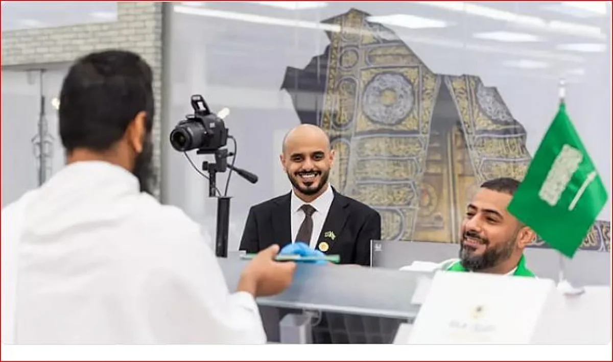 المديرية العامة للجوازات: أكثر من 961 ألف حاج وصلوا إلى المملكة عبر المنافذ الدولية حتى يوم السبت المديرية العامة للجوازات: أكثر من 961 ألف حاج وصلوا إلى المملكة عبر المنافذ الدولية حتى يوم السبت