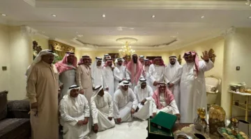 المراسلون السابقون يزورون حسين نجار للاطمئنان على صحته