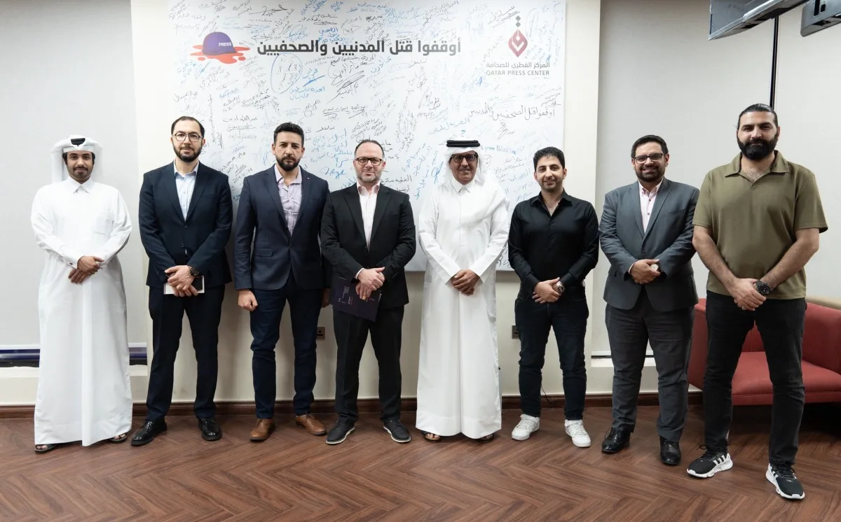 المركز الوطني للصحافة يستقبل وفدًا من نادي الصحفيين السوريين في قطر المركز الوطني للصحافة يستقبل وفدًا من نادي الصحفيين السوريين في قطر
