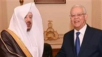 المستشار حنفي جبالي يجتمع برئيس مجلس الشورى السعودي