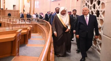 المستشار حنفي جبالي يستقبل رئيس مجلس الشورى السعودي في مقر العاصمة الإدارية الجديدة