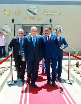 المستشار عبد الراضي صديق يفتتح المقر الجديد للنيابة الإدارية بالعلمين