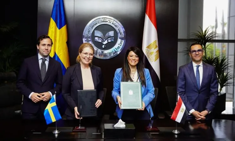 المشاط توقع مذكرة تفاهم مع مؤسسة التمويل السويدية لتعزيز الشراكة. المشاط توقع مذكرة تفاهم مع مؤسسة التمويل السويدية لتعزيز الشراكة.