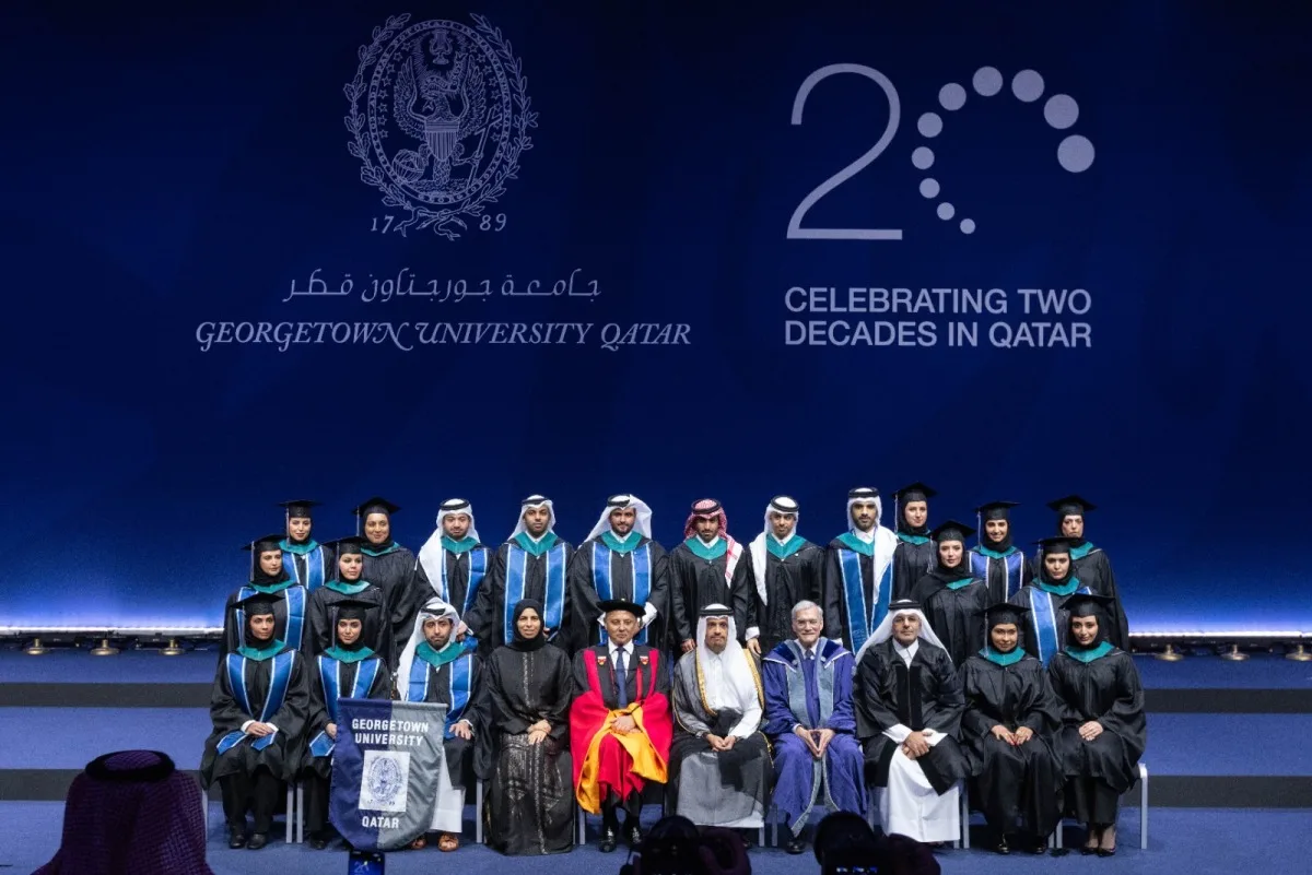 المعهد الدبلوماسي يكرم 12 دبلوماسياً بارزاً بالتعاون مع جامعة جورجتاون في قطر المعهد الدبلوماسي يكرم 12 دبلوماسياً بارزاً بالتعاون مع جامعة جورجتاون في قطر