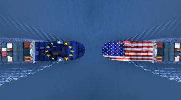 المفوضية الأوروبية تعبر عن قلقها البالغ إزاء ارتفاع الرسوم الجمركية المفروضة على الصلب المستورد من الولايات المتحدة.