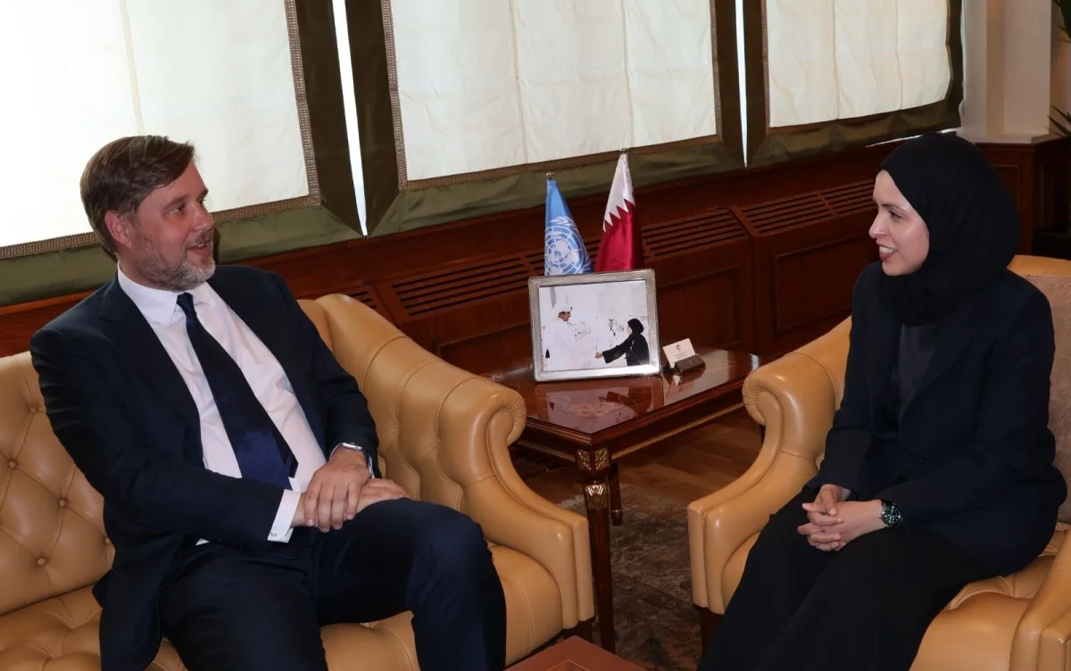 الممثل الدائم لقطر في الأمم المتحدة يلتقي بنائب رئيس شركة مايكروسوفت الممثل الدائم لقطر في الأمم المتحدة يلتقي بنائب رئيس شركة مايكروسوفت