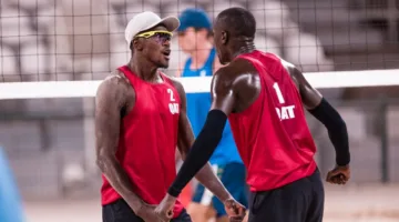 المنتخب القطري للكرة الطائرة الشاطئية يصل إلى نصف نهائي بطولة شيامن العالمية في الصين