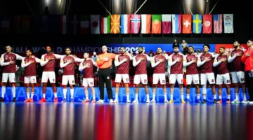 المنتخب القطري يفوز على نظيره السعودي بكأس العرب لكرة اليد