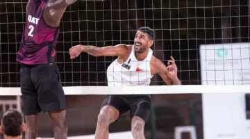المنتخب الوطني للكرة الطائرة الشاطئية يحصد الميدالية الذهبية في الجولة الثانية لغرب آسيا