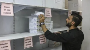 المنظمات غير الحكومية الفلسطينية: 60% من الأدوية نفدت في قطاع غزة