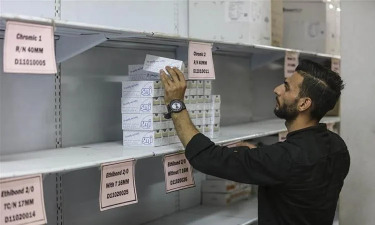 المنظمات غير الحكومية الفلسطينية: 60% من الأدوية نفدت في قطاع غزة المنظمات غير الحكومية الفلسطينية: 60% من الأدوية نفدت في قطاع غزة