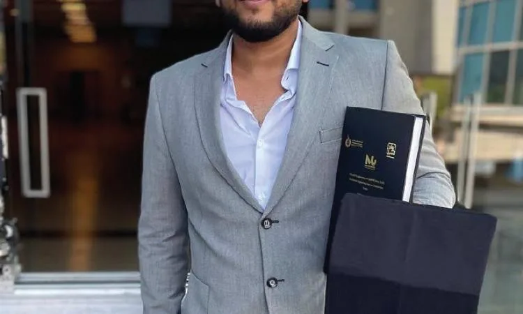المهندس حسين جاحر: طموحي هو الحصول على جائزة نوبل المهندس حسين جاحر: طموحي هو الحصول على جائزة نوبل