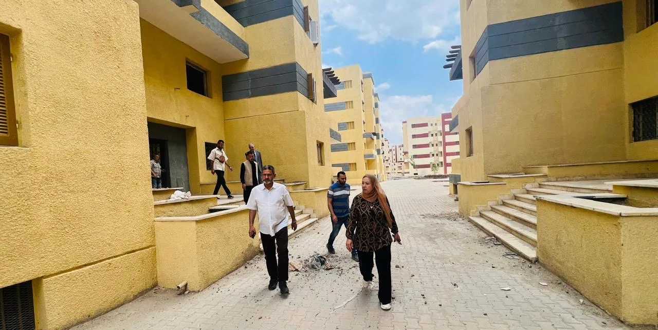 المهندسة منى عبد السلام: تنفيذ 3100 شقة و222 متجرًا في منطقة مطار إمبابة المهندسة منى عبد السلام: تنفيذ 3100 شقة و222 متجرًا في منطقة مطار إمبابة