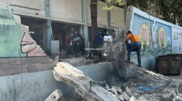 القوات الاحتلالية تقصف مدرسة مزدحمة بالنازحين في قلب غزة
