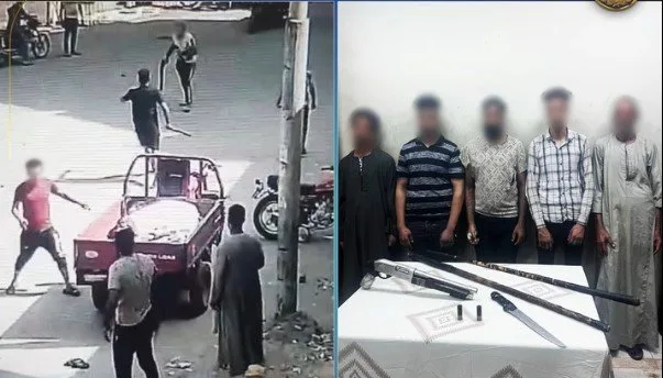 النزاع في الأقصر: تفاصيل استخدام الأسلحة النارية والبيضاء في مشاجرة | فيديو النزاع في الأقصر: تفاصيل استخدام الأسلحة النارية والبيضاء في مشاجرة | فيديو