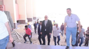 النعماني يقوم بزيارة تحضيرات جامعة سوهاج الأهلية تمهيدًا لانطلاق العام الدراسي 2025-2026