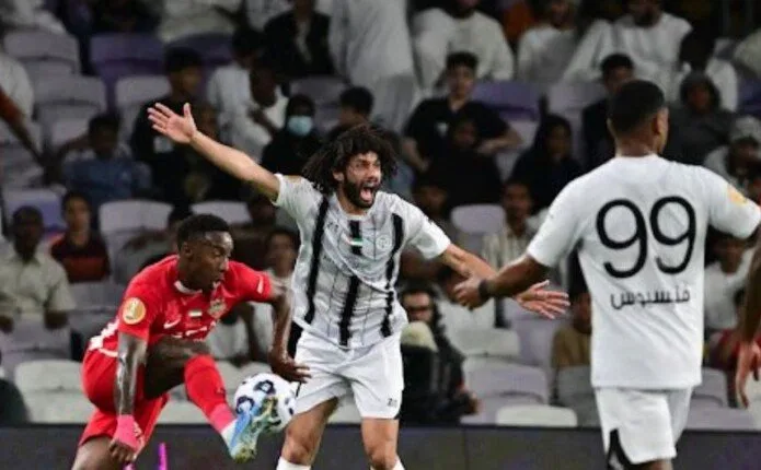 النني يقود الجزيرة في مباراة حماسية ضد البطائح في الدوري الإماراتي النني يقود الجزيرة في مباراة حماسية ضد البطائح في الدوري الإماراتي