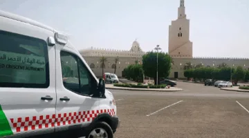 “الهلال الأحمر” في المدينة المنورة ينقذ حياة نيجيرية في مسجد الميقات بعد توقف قلبها.