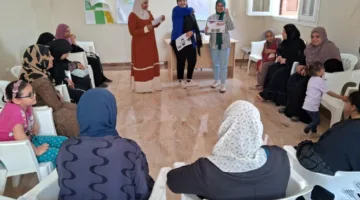 الهيئة الوطنية للمرأة تستمر في المرحلة الثانية من ورش تدريب التثقيف المالي في قرى شربين بالدقهلية.