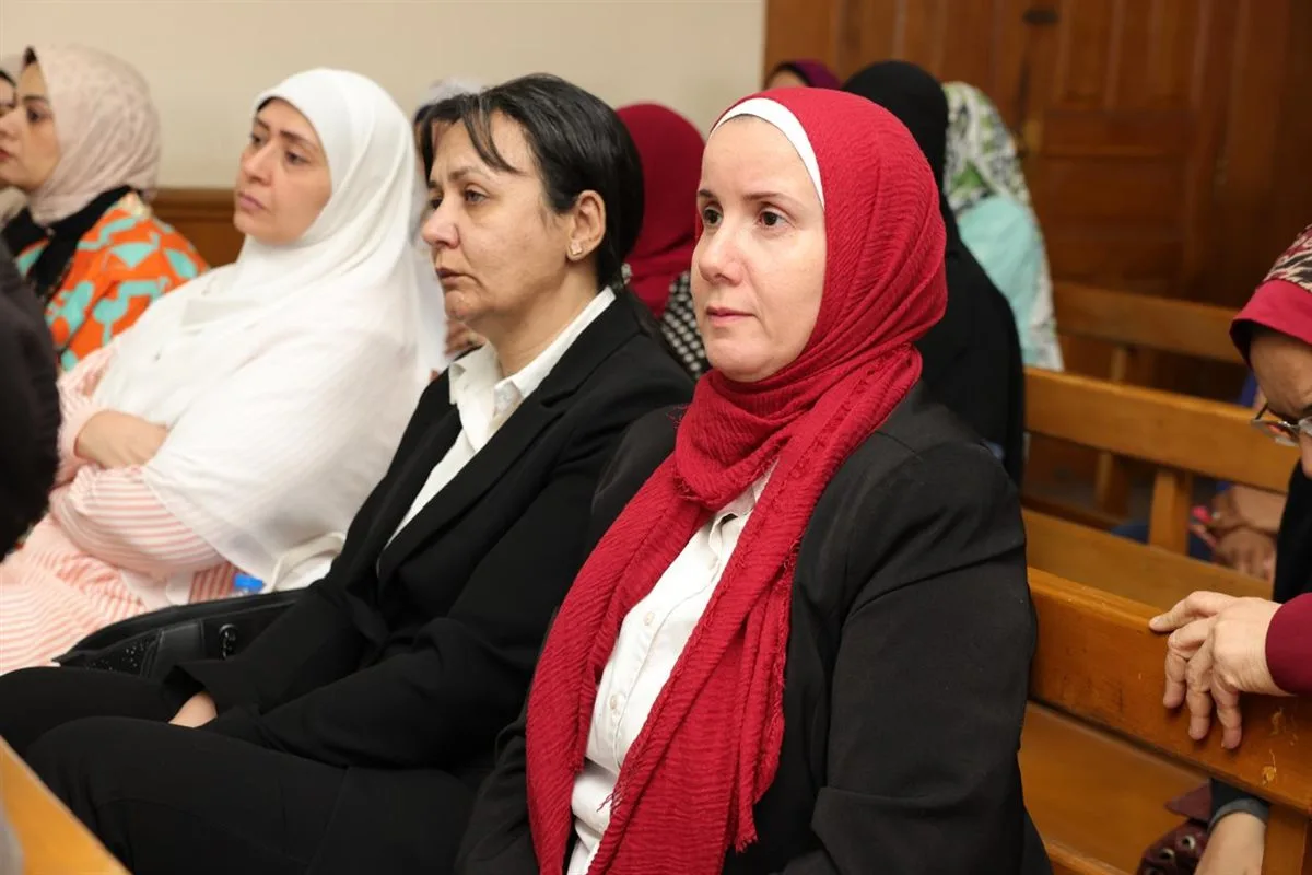 الهيئة الوطنية للمرأة” تنظم يوماً تعريفياً لموظفي محكمة القاهرة الجديدة بشأن “مكافحة العنف الهيئة الوطنية للمرأة” تنظم يوماً تعريفياً لموظفي محكمة القاهرة الجديدة بشأن “مكافحة العنف