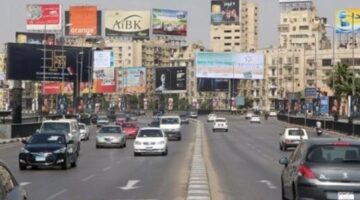 انتظام الحركة بمعظم محاور القاهرة..وكثافات بشارعى القصر العينى والكورنيش