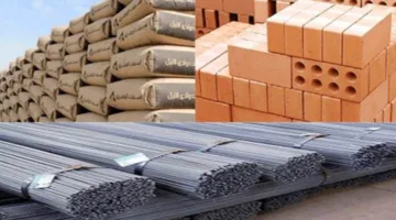 انخفاض جديد في أسعار الحديد والأسمنت اليوم في سوق مواد البناء
