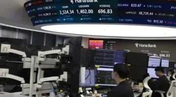 انخفاض معظم الأسهم الآسيوية وزيادة العقود الآجلة الأمريكية