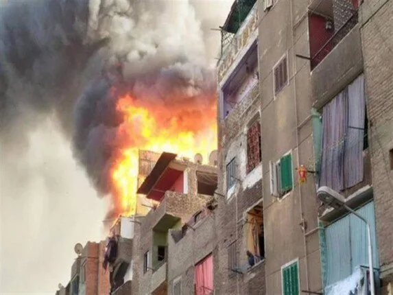 اندلاع حريق في منزل بشقة سكنية بالسيدة زينب اندلاع حريق في منزل بشقة سكنية بالسيدة زينب