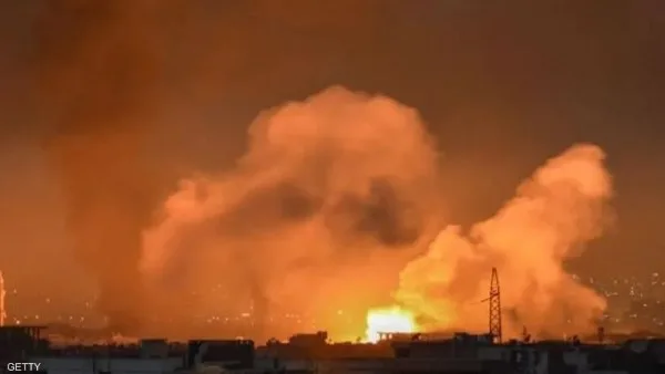 انفجارات متتالية بمستودع ذخائر في مدينة حلب السورية