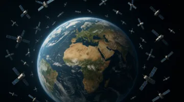 باحثون ينذرون بفوضى الأقمار الصناعية في الفضاء