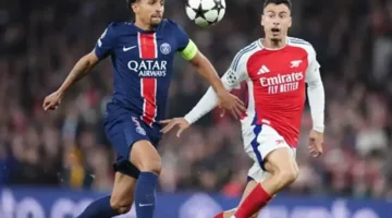 باريس سان جيرمان ضد أرسنال.. الموعد والقناة الناقلة لقمة دوري أبطال أوروبا