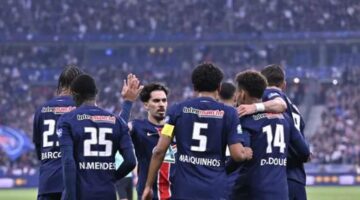 باريس سان جيرمان يُحقق لقب كأس فرنسا بفوزه على ستاد ريمس بثلاثة أهداف مقابل لا شيء.