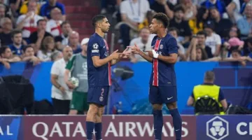باريس يتفوق على إنتر ميلان بهدفين سجلهما حكيمي ودوي في نهائي دوري الأبطال