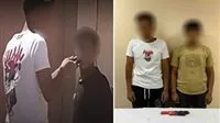 باستخدام صاعق كهربائي.. القبض على طالبين هاجما وموادا طالبات في الفيوم
